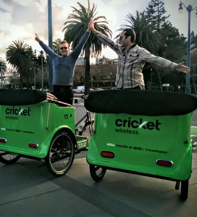 brabd ambassador pedicab marketing