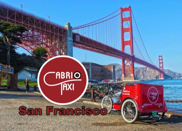 CabrioTaxi San Francisco Pedicab Advertising