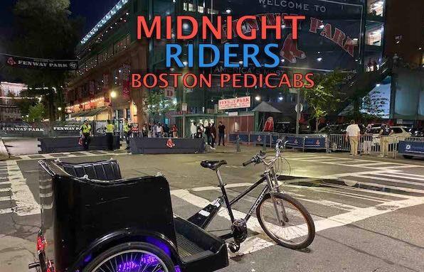 Midnight Riders Boston Pedicab Advertising