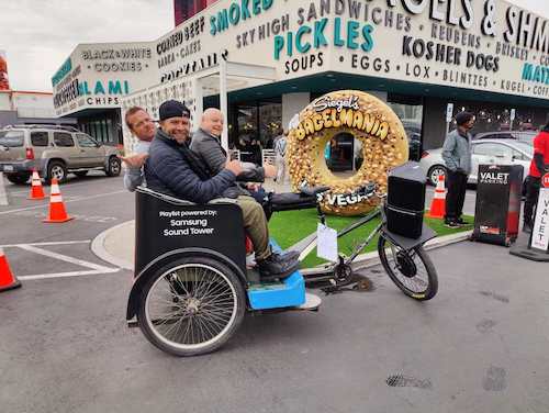 professional pedicab advertising